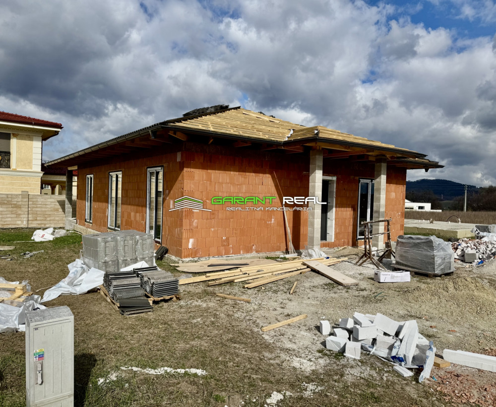 GARANT REAL - predaj novostavba rodinný dom, 4-izbový bungalov, 120 m2, Prešov, Nižná Šebastová