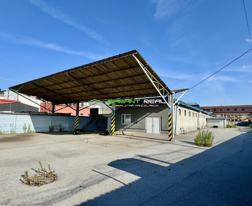 GARANT REAL - predaj výrobno-skladovací areál 1581 m2, na pozemku 3578 m2, Prešov, Radlinského ulica