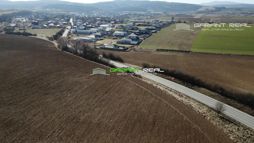GARANT REAL - predaj stavebný pozemok s rozlohou 8.914 m2, obec Malý Šariš