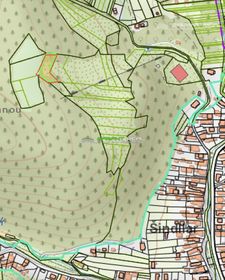 GARANT REAL predaj pozemok na rekreačné účely 1552 m2 Šindliar, okr. Prešov