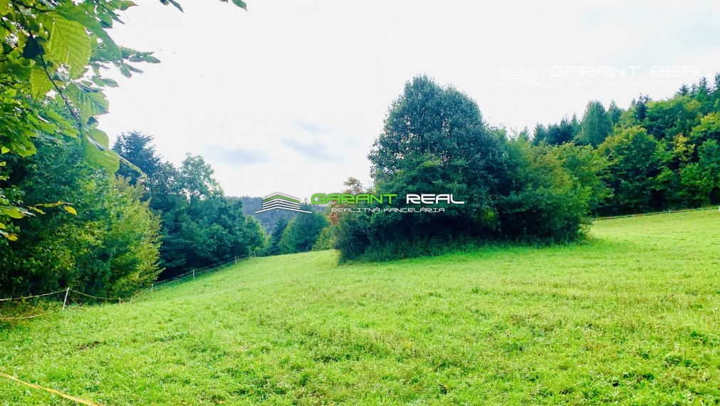 GARANT REAL predaj pozemok na rekreačné účely 1552 m2 Šindliar, okr. Prešov