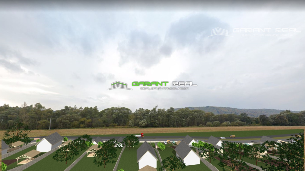 GARANT REAL - predaj 21 rekreačných pozemkov, Komárov, okr. Bardejov., od 1158 m2 - 2333 m2