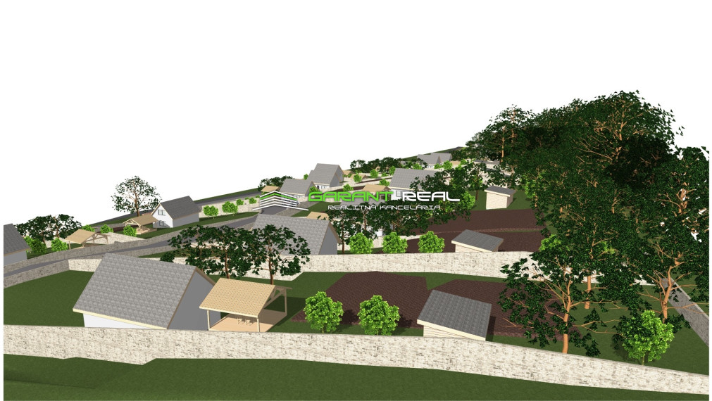 GARANT REAL - predaj 21 rekreačných pozemkov, Komárov, okr. Bardejov., od 1158 m2 - 2333 m2