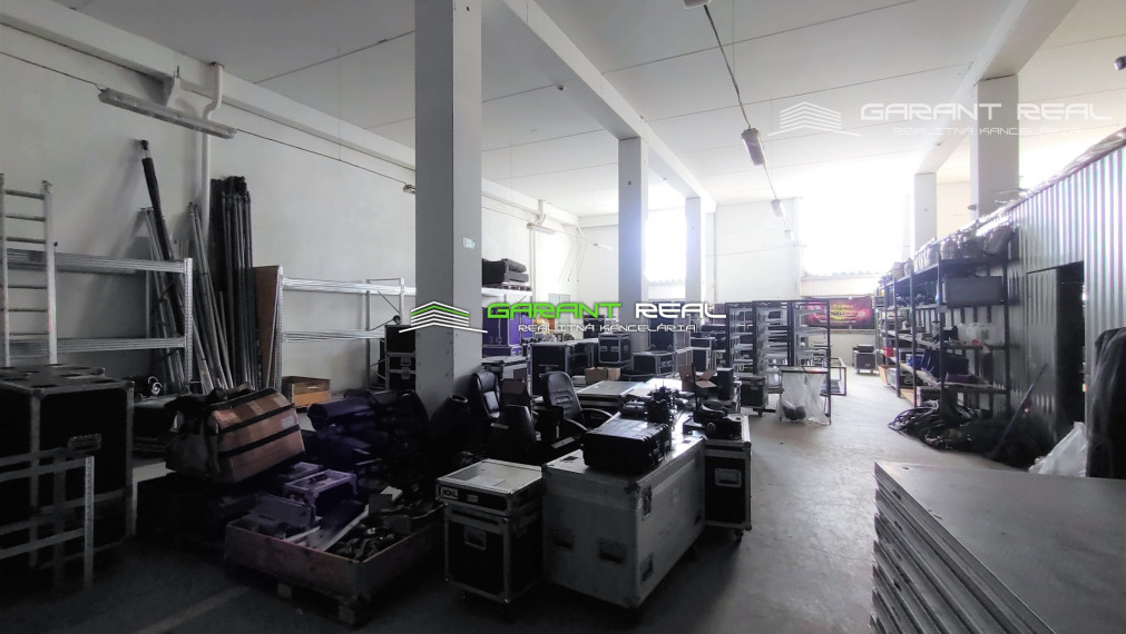 GARANT REAL - prenájom - skladový priestor, 477,07 m2, Masarykova ulica, Prešov