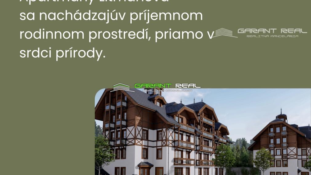 APARTMÁNY LITMANOVÁ - 3 izbové apartmány v srdci lyžiarskeho areálu SKI Litmanová