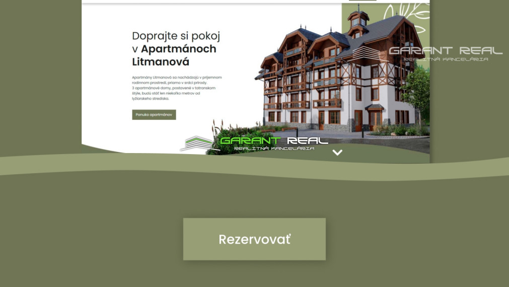 APARTMÁNY LITMANOVÁ - 2 izbové apartmány v srdci lyžiarskeho areálu SKI Litmanová