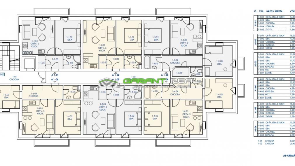 APARTMÁNY LITMANOVÁ - 1 izbový apartmán v srdci lyžiarskeho areálu SKI Litmanová