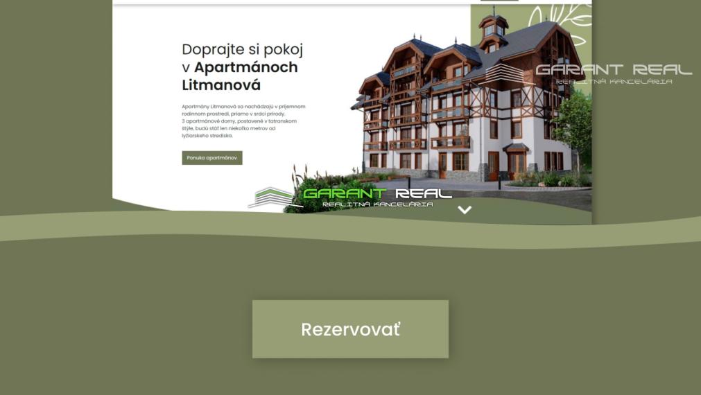 APARTMÁNY LITMANOVÁ - 1 izbový apartmán v srdci lyžiarskeho areálu SKI Litmanová