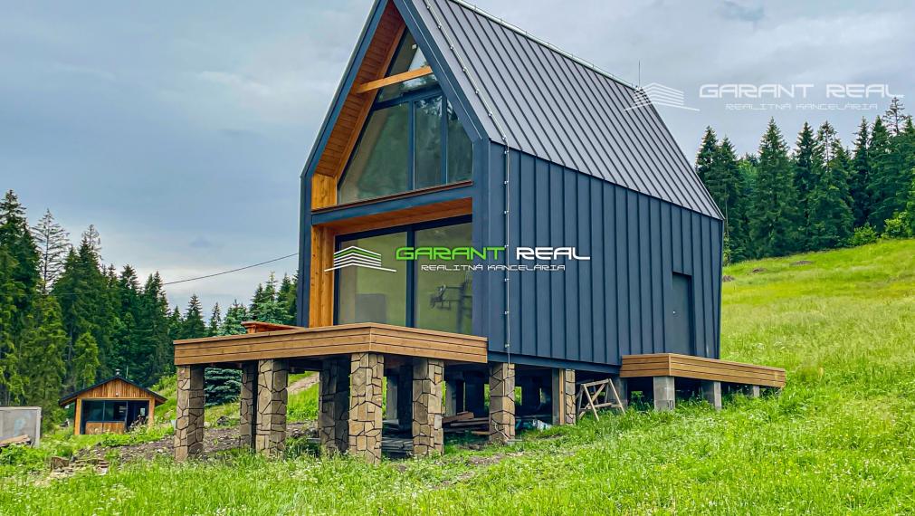 GARANT REAL - exkluzívne rekreačná chata, novostavba, 3izby, 80m2, Litmanová, okr. Stará Ľubovňa