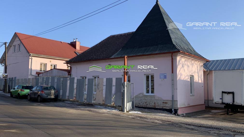 GARANT REAL - predaj komerčný objekt, logisticko - priemyselný areál 4099 m2, Malý Šariš, okr. Prešov