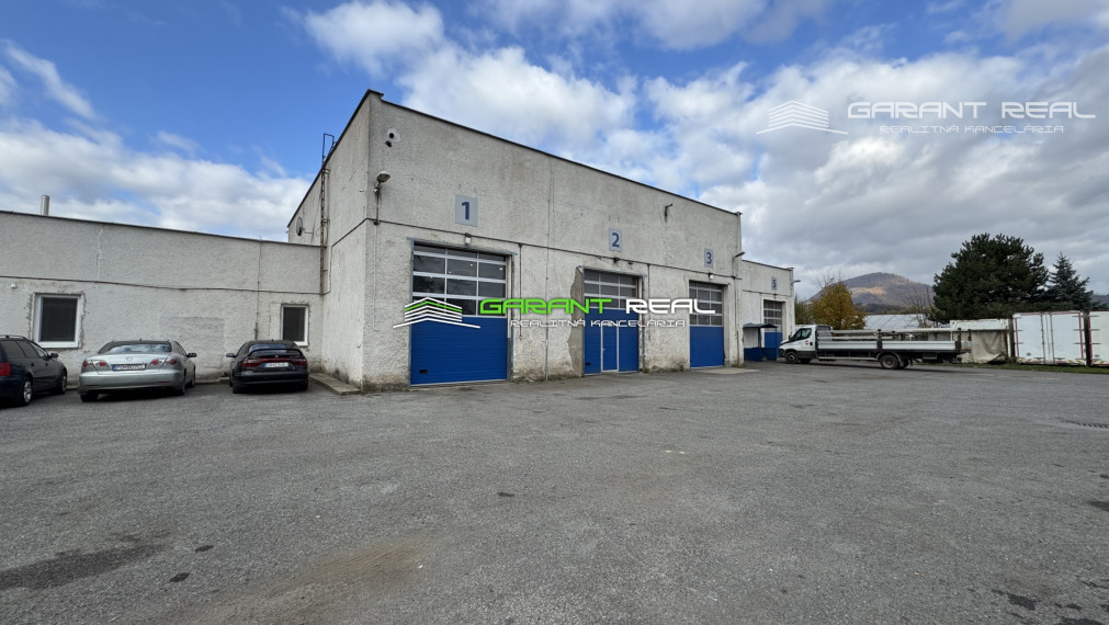 GARANT REAL predaj autodielne pre kamióny a nákladné vozidlá 892 m2, na pozemku 3070 m2, Prešov, Nižná Šebastová, Strojnícka ulica