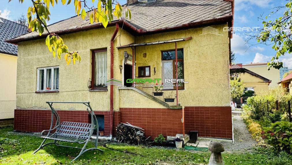 GARANT REAL - predaj rodinný dom so záhradou, podpivničený bungalov, Prešov, širšie centrum