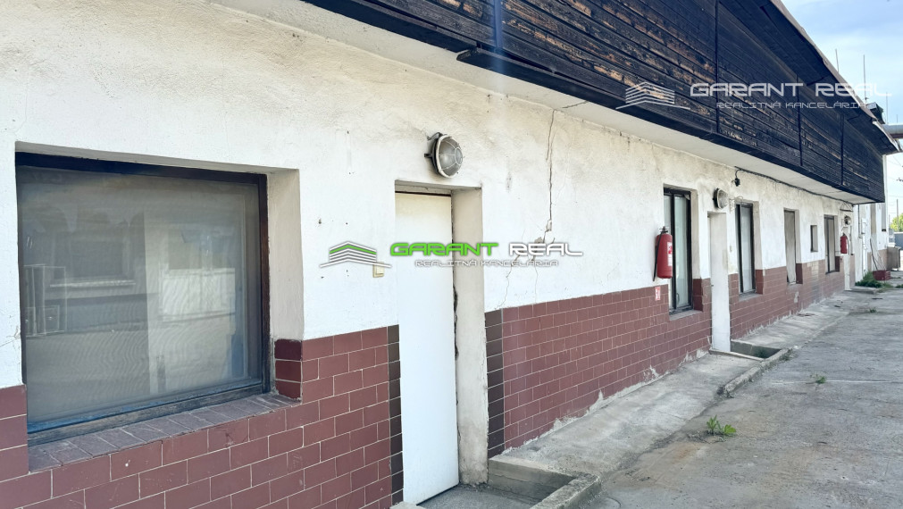 GARANT REAL - predaj výrobno-skladovací areál 1581 m2, na pozemku 3578 m2, Prešov, Radlinského ulica