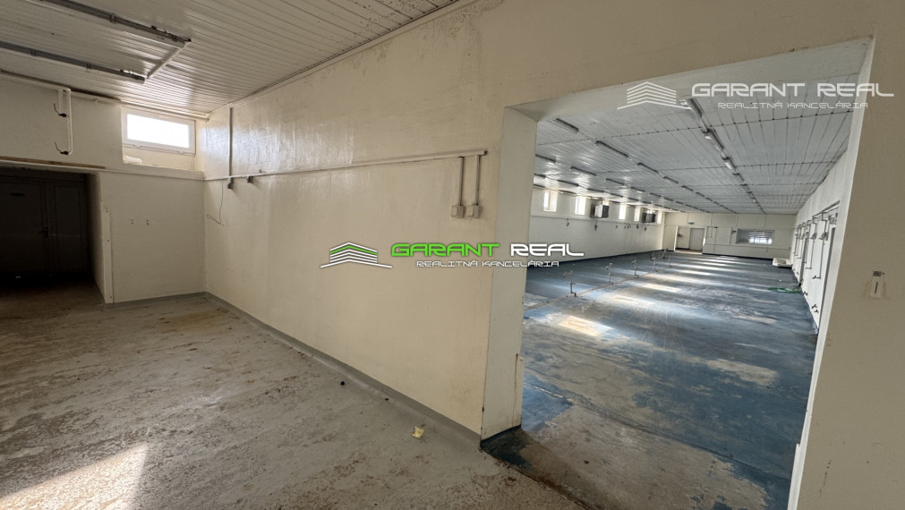 GARANT REAL - predaj výrobno-skladovací areál 1581 m2, na pozemku 3578 m2, Prešov, Radlinského ulica