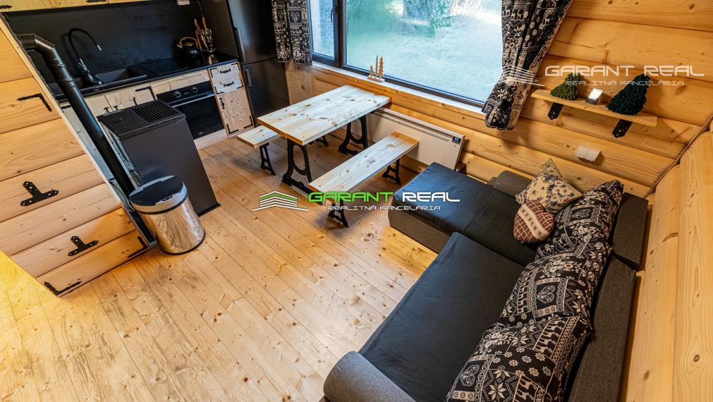 "REZERVOVANÉ" GARANT REAL - exkluzívne 2 komfortné rekreačné chaty, investičná príležitosť, Podbanské