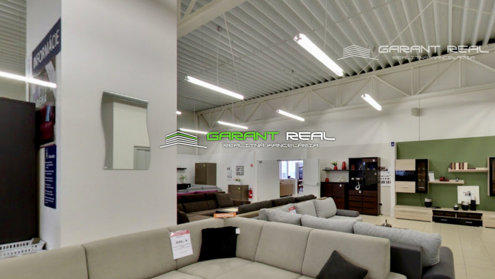 GARANT REAL - predaj komerčný objekt, obchodná budova, predajňa, úžitková plocha 2500 m2, na pozemku 4200 m2 obchodné centrum Trnava