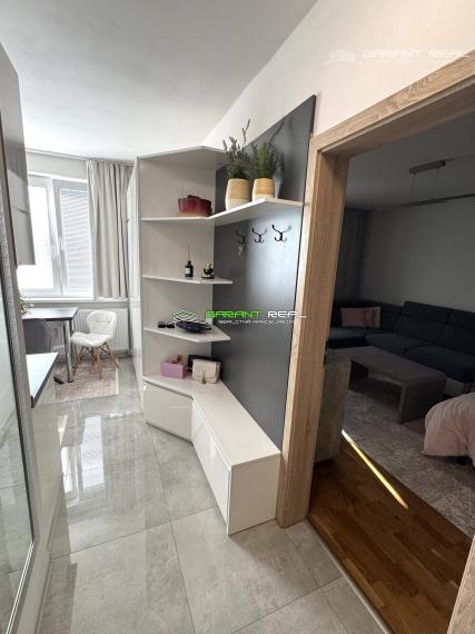 GARANT REAL - prenájom luxusný, zariadený 1-izbový byt s loggiou, Prešov, Sídlisko III, Mukačevská ul.