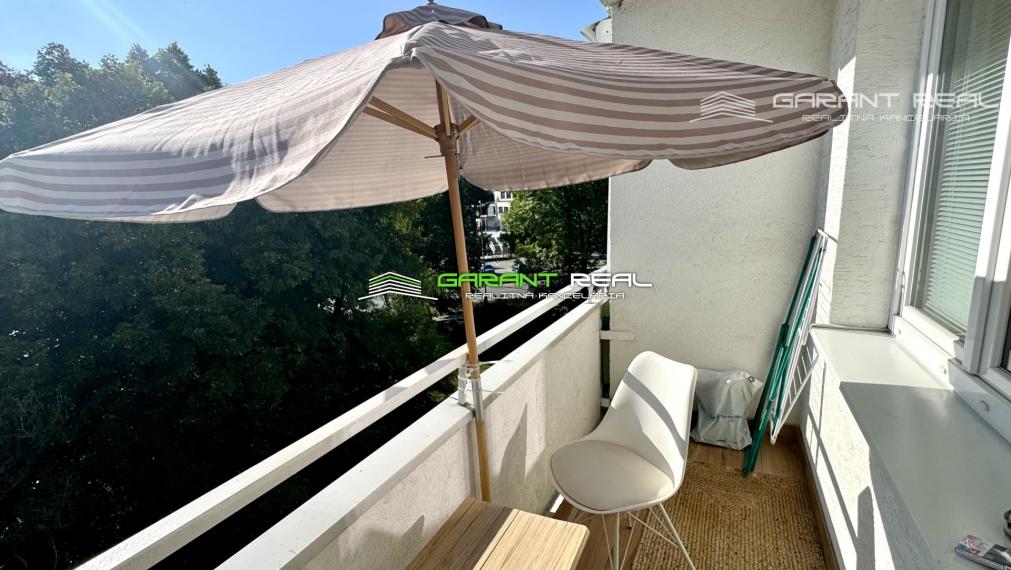 GARANT REAL - prenájom luxusný, zariadený 1-izbový byt s loggiou, Prešov, Sídlisko III, Mukačevská ul.