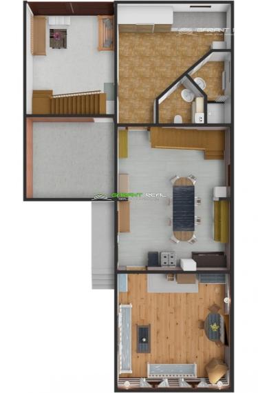 GARANT REAL - predaj chalupa, drevenica,134 m2 úžitková plocha, na pozemku 446 m2, Liptovský Mikuláš,,Važec, ul. Vyšná