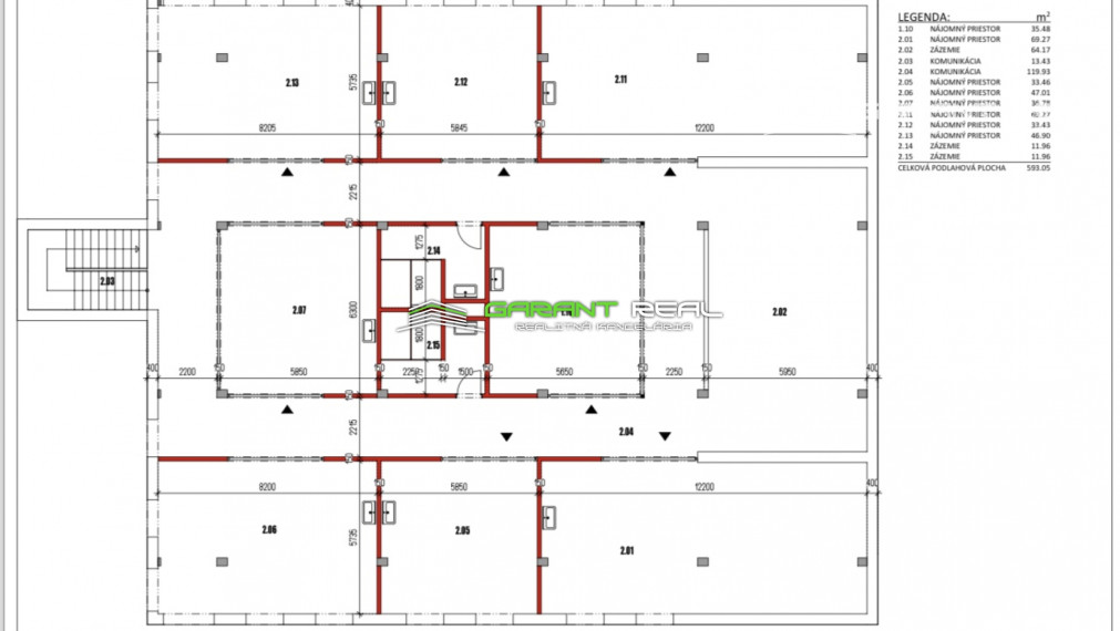 GARANT REAL - prenájom Dom zdravia a služieb, nové priestory, Prešov, širšie centrum, Sabinovská ulica