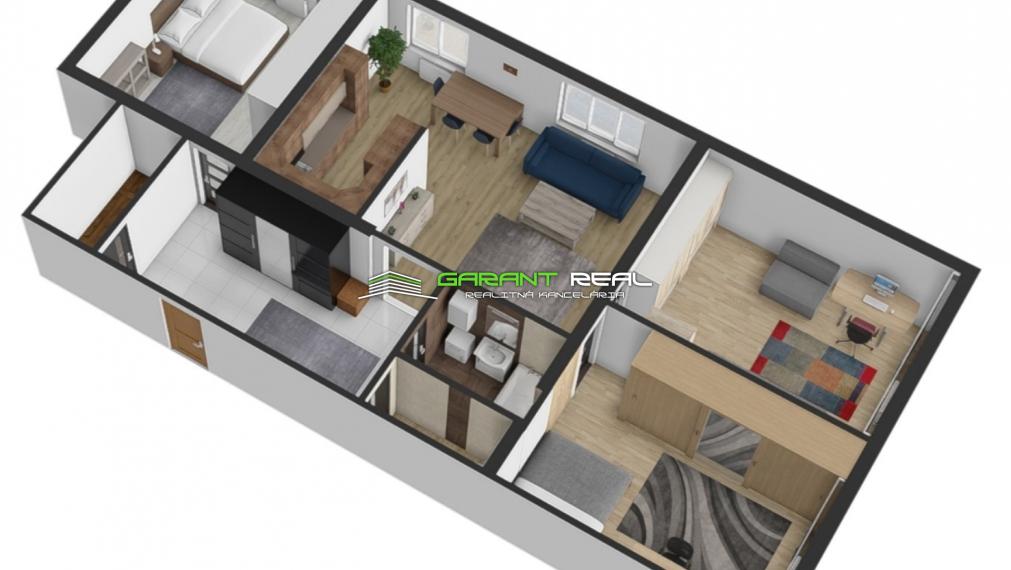 GARANT REAL - predaj 4-izbový tehlový byt, 79 m2, Prešov, širšie centrum