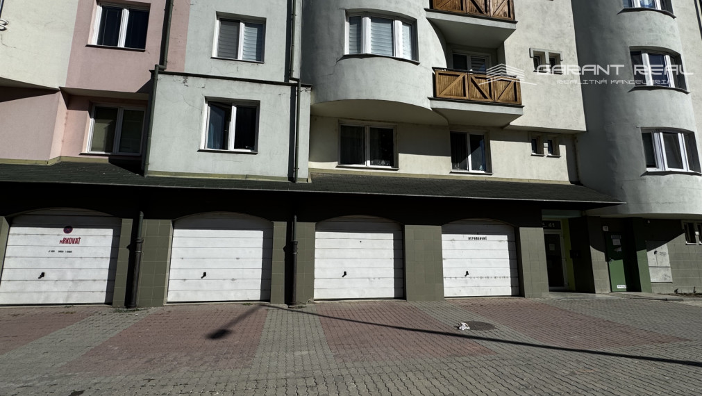 GARANT REAL - prenájom garáž 22 m2, Prešov, sídlisko Sekčov, Sibírska ulica