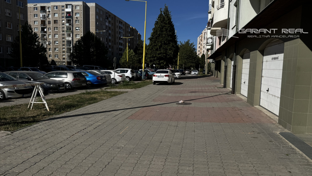 GARANT REAL - prenájom garáž 22 m2, Prešov, sídlisko Sekčov, Sibírska ulica