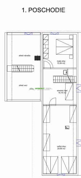 GARANT REAL - predaj chalupa, drevenica,134 m2 úžitková plocha, na pozemku 446 m2, Liptovský Mikuláš,,Važec, ul. Vyšná