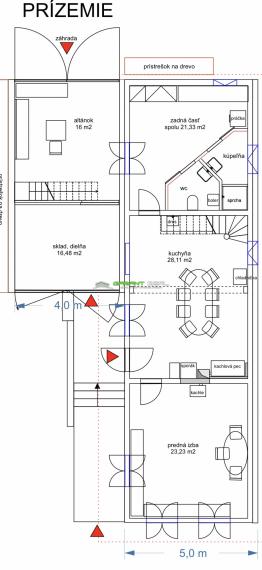 GARANT REAL - predaj chalupa, drevenica,134 m2 úžitková plocha, na pozemku 446 m2, Liptovský Mikuláš,,Važec, ul. Vyšná