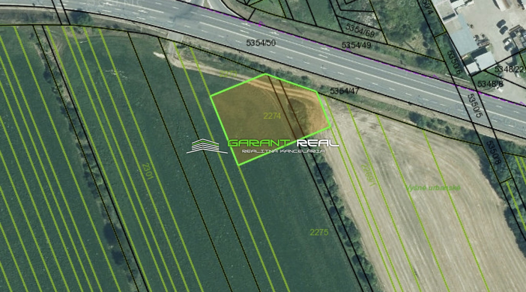 GARANT REAL - predaj pozemok na komerčné účely, 1714 m2, Humenné