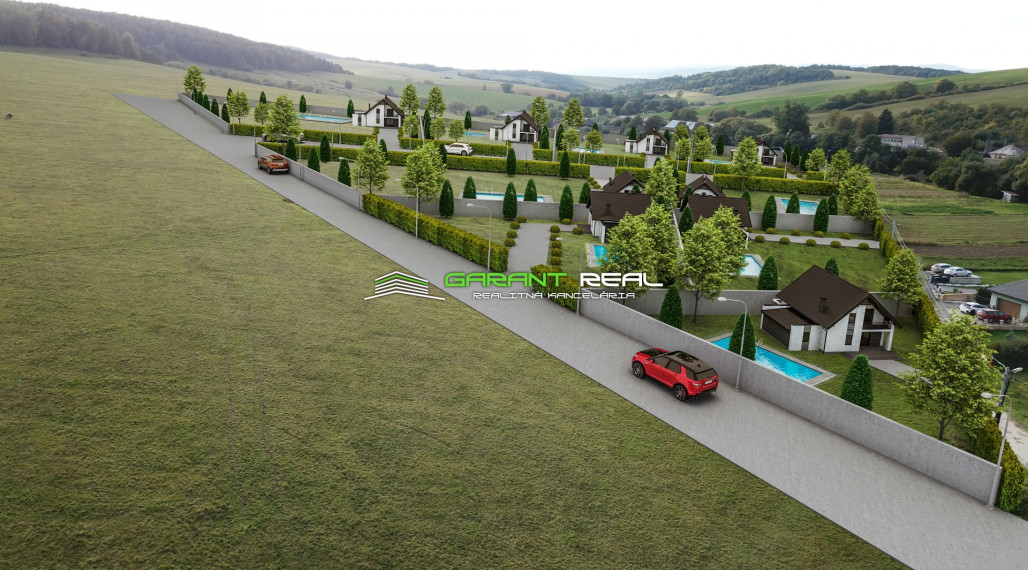 GARANT REAL - predaj 9 x stavebný pozemok, od 649 do 1249 m2, Stuľany, okres Bardejov