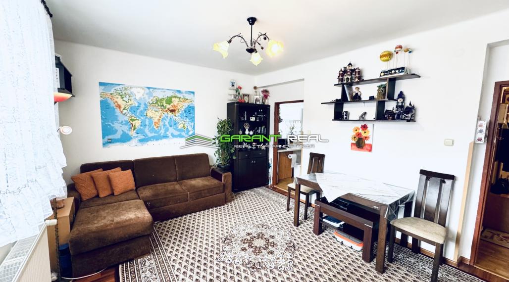 GARANT REAL predaj 3-izbový tehlový byt 57 m2, so samostatným kúrením, so záhradkou a garážou, Veľký Šariš, Matice slovenskej