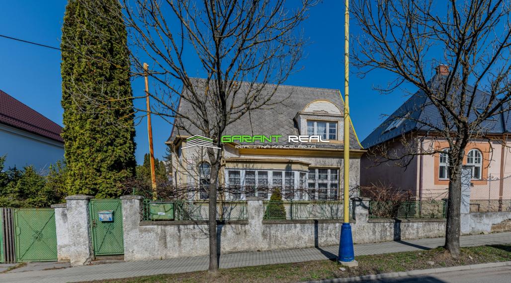 GARANT REAL predaj 5 -izbový dvojpodlažný rodinný dom Prešov, Táborisko, Sládkovičova ul.