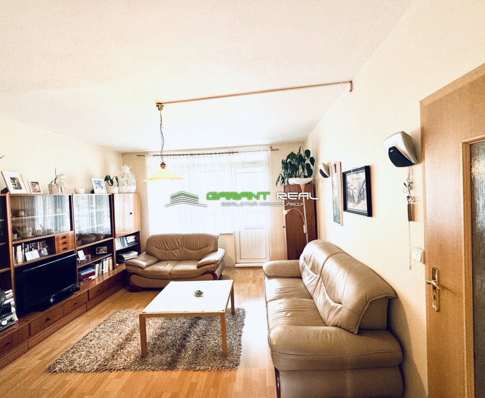 GARANT REAL - prenájom 3-izbový byt 70 m2 s loggiou 4,75, zariadený, po rekonštrukcii, Prešov, centrum, Hviezdoslavova ul.