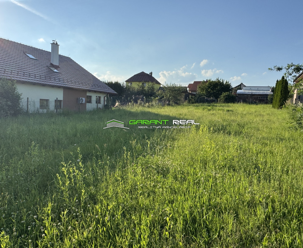 GARANT REAL - predaj stavebný pozemok 800 m2, všetky IS, Prešov, Šalgovík