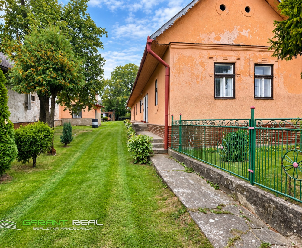 GARANT REAL – predaj rodinného domu s pozemkom o výmere 1 790 m², Jarovnice