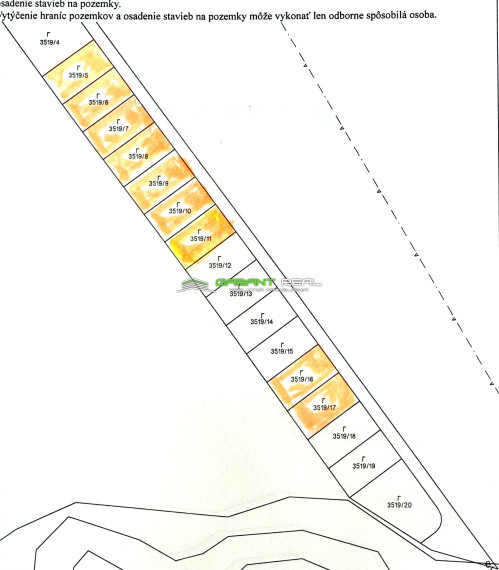GARANT REAL - predaj záhradky 260 m2 - 430 m2, Prešov, Solivar