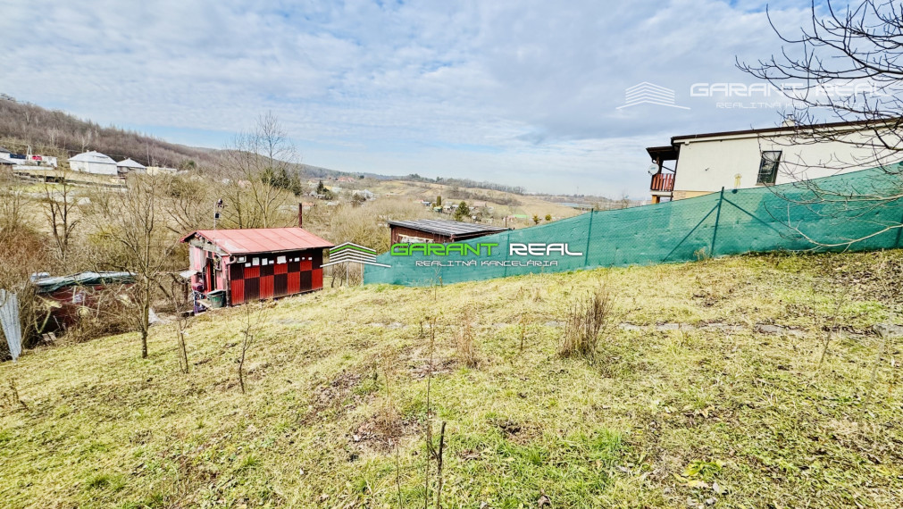 GARANT REAL predaj záhrada 385 m2 so záhradným domčekom 18 m2, Prešov, Vydumanec