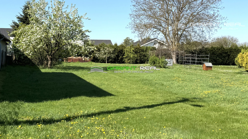 GARANT REAL - predaj stavebný pozemok 1410 m2, Lada, okr. Prešov