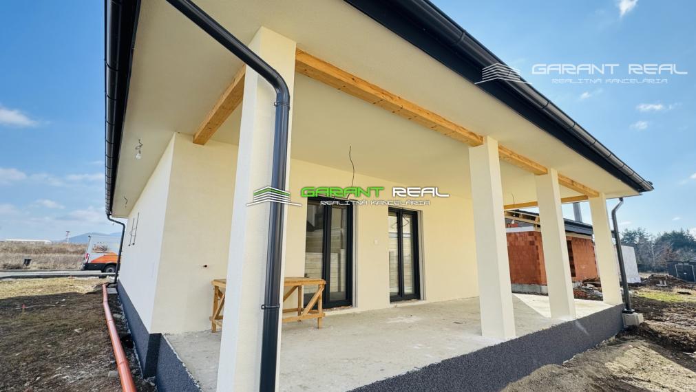 GARANT REAL - predaj novostavba rodinný dom, 4-izbový bungalov, pozemok 490 m2, Prešov, Nižná Šebastová