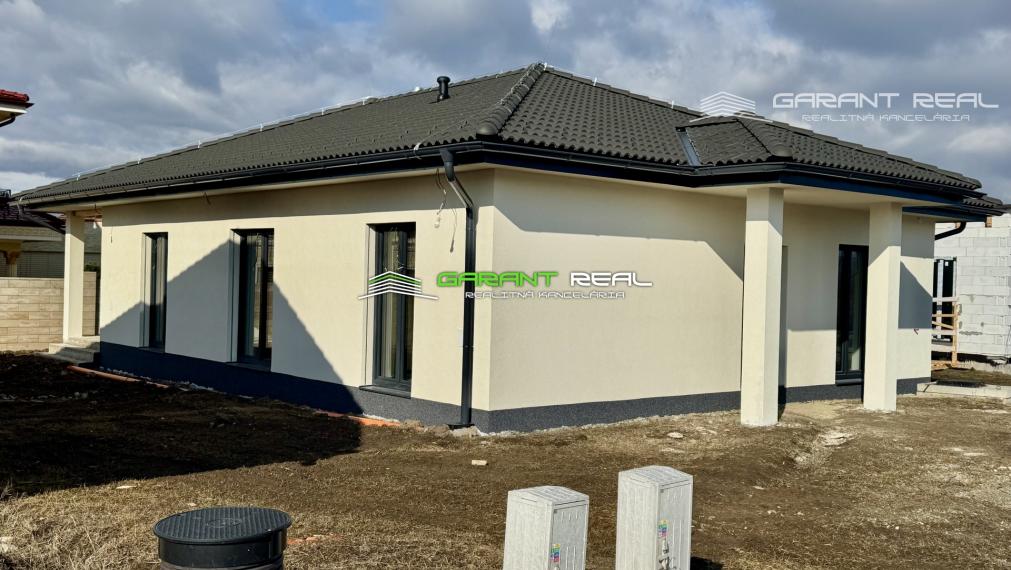 GARANT REAL - predaj novostavba rodinný dom, 4-izbový bungalov, pozemok 490 m2, Prešov, Nižná Šebastová