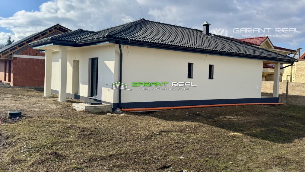 GARANT REAL - predaj novostavba rodinný dom, 4-izbový bungalov, pozemok 490 m2, Prešov, Nižná Šebastová