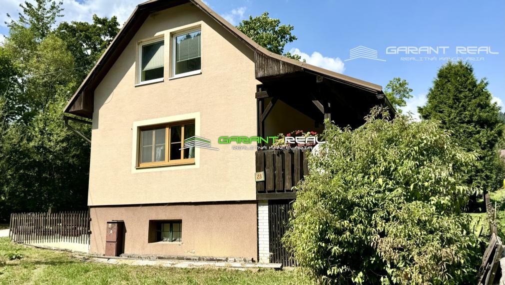 GARANT REAL - predaj chalupa / rodinný dom, obec Zázrivá, časť Havrania, pozemok 615 m2, okr. Dolný Kubín