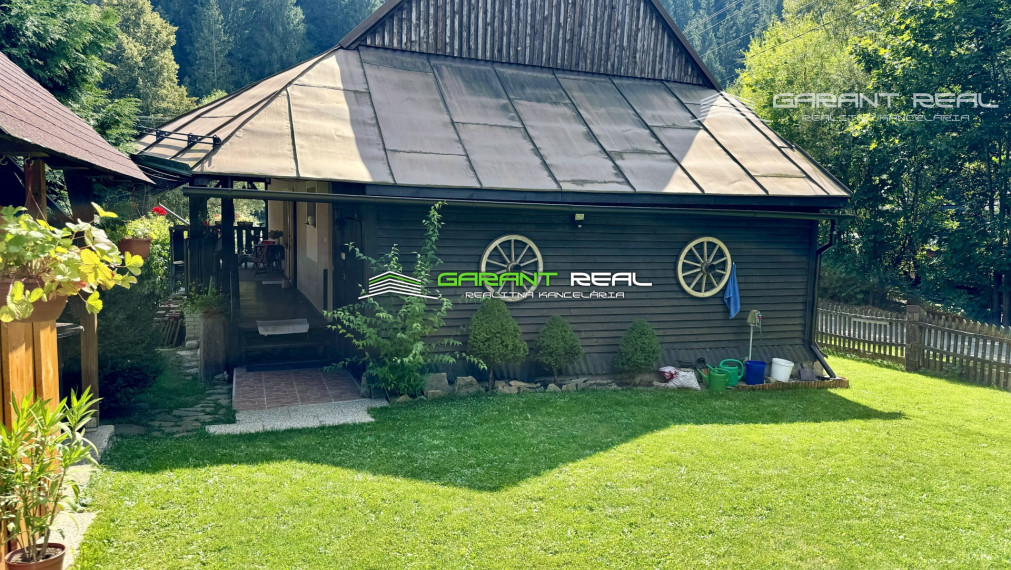 GARANT REAL - predaj chalupa / rodinný dom, obec Zázrivá, časť Havrania, pozemok 615 m2, okr. Dolný Kubín