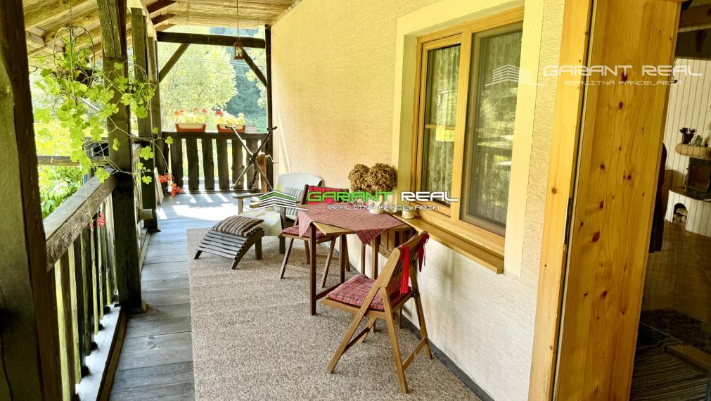 GARANT REAL - predaj chalupa / rodinný dom, obec Zázrivá, časť Havrania, pozemok 615 m2, okr. Dolný Kubín