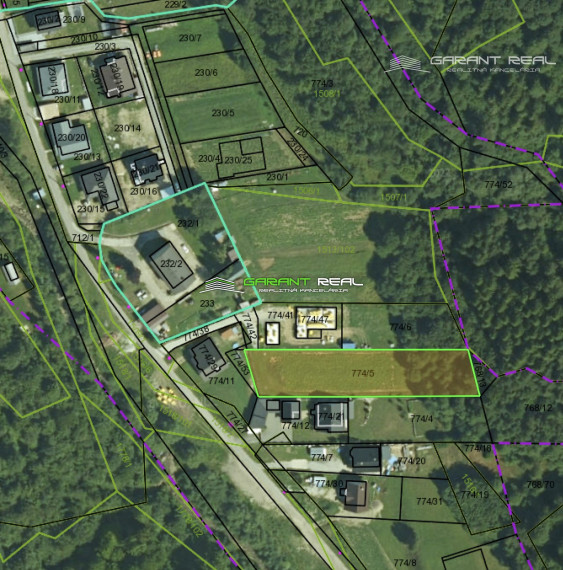 GARANT REAL - predaj stavebný pozemok 1100 m2, Čirč, okr. Stará Ľubovňa