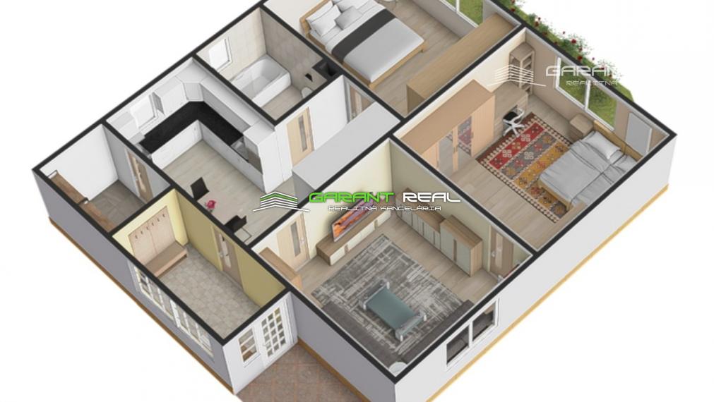 GARANT REAL - predaj rodinný dom jednopodlažný, 110 m2, Prešov, Za Kalváriou, na 14 á pozemku