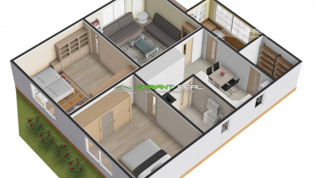 GARANT REAL - predaj rodinný dom jednopodlažný, 110 m2, Prešov, Za Kalváriou, na 14 á pozemku