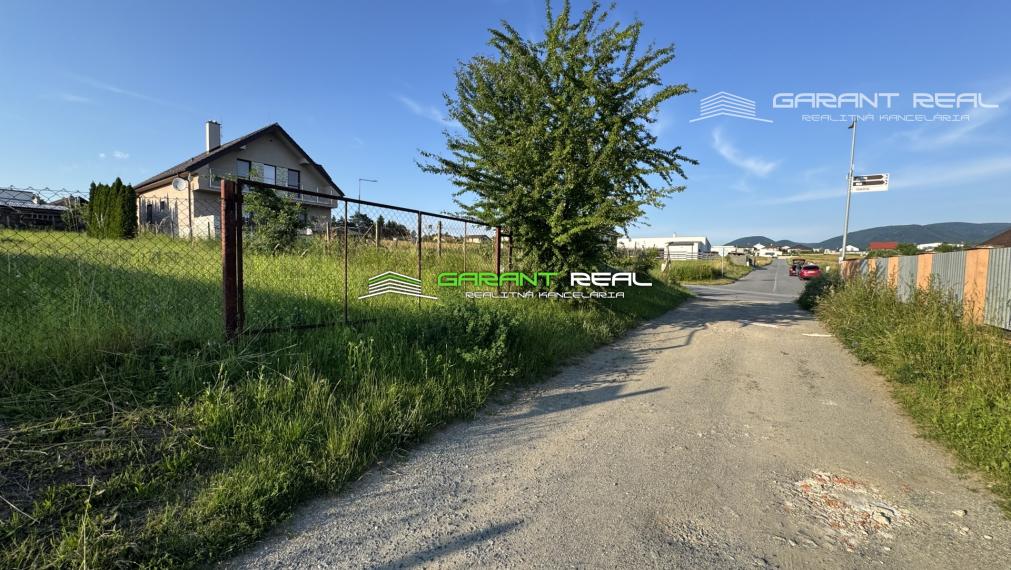 GARANT REAL - predaj stavebný pozemok 800 m2, všetky IS, Prešov, Šalgovík