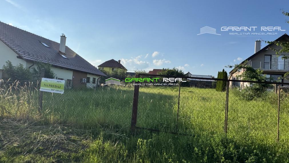 GARANT REAL - predaj stavebný pozemok 800 m2, všetky IS, Prešov, Šalgovík